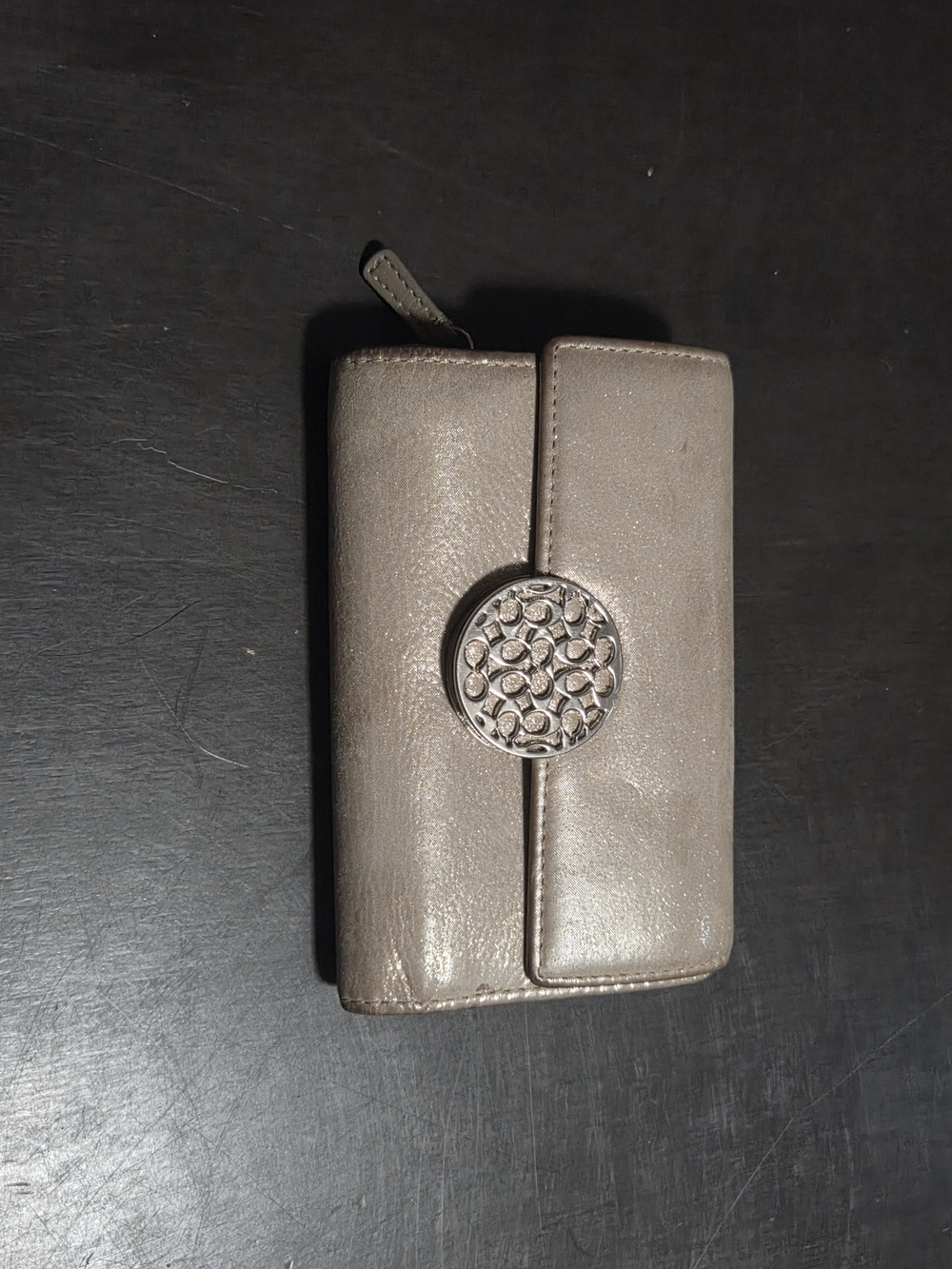 Authentic Vintage Coach Alexandra Slim Envelope Trifold Wallet Style No. 4632